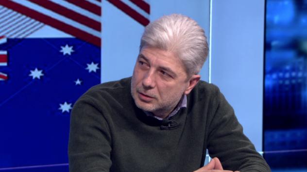 Нено Димов, председател на Института за дясна политика. Снимка: Bloomberg TV Bulgaria 