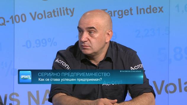 Сергей Белоусов, главен изпълнителен директор на Acronis. Снимка: Bloomberg TV Bulgaria 