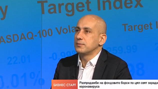 Николай Стойков, управляващ директор на &quot;Аларик секюритис&quot;. Снимка: Bloomberg TV Bulgaria 