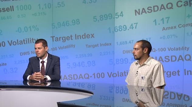 Инж. Васил Василев, Национално ловно-рибарско сдружение и Костадин Вълчев, WWF. Снимка: Bloomberg TV Bulgaria 