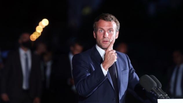 Френският президент Еманюел Макрон. Снимка: Hasan Shaaban/Bloomberg