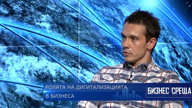 Михайло Николич, съосновател на компанията за дизайн и технологии Athlon. Снимка: Bloomberg TV Bulgaria