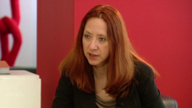 Красимира Величкова, изпълнителен директор на Български дарителски форум. Снимка: Bloomberg TV Bulgaria 