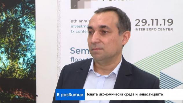 Николай Мартинов, съосновател и партньор в Impetus Capital. Снимка: Bloomberg TV Bulgaria 