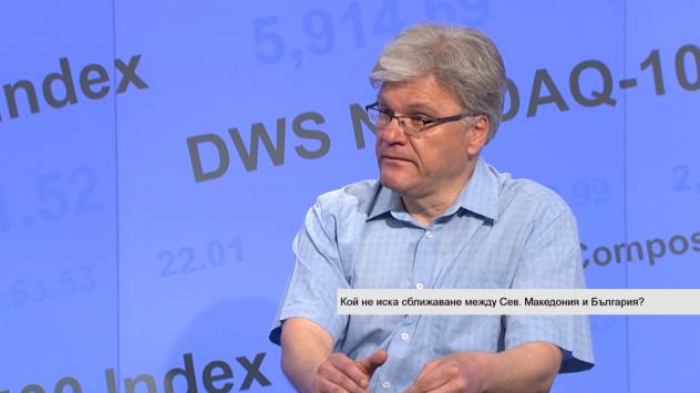 Мирослав Ризински, Български културен клуб - Скопие. Снимка: Bloomberg TV Bulgaria