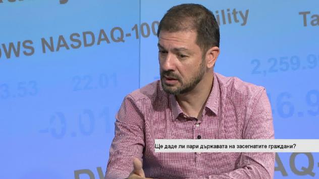Инж. Добромир Симидчиев, изп. директор на компанията Хидролиа и бивш зам.-министър на регионалното развитие и благоустройството. Снимка: Bloomberg TV Bulgaria