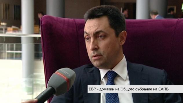 Билян Балев, Българска банка за развитие. Снимка: Bloomberg TV Bulgaria