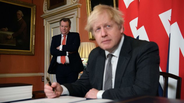 Министърът на Обединеното кралство отговарящ за преговорите след Brexit Дейвид Фрост