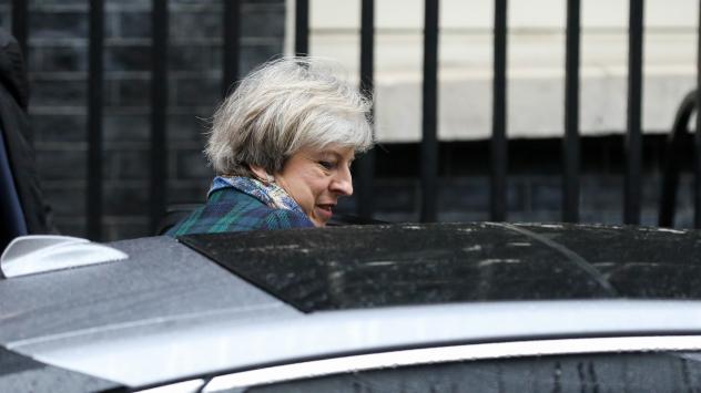 Тереза Мей, премиер на Великобритания. Даунинг стрийт 10, Лондон, Великобритания. 31.01.2017. Снимка: Simon Dawson/Bloomberg