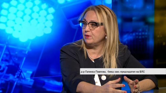 Д-р Галинка Павлова - бивш зам.-председател на БЛС. Снимка: Bloomberg TV Bulgaria