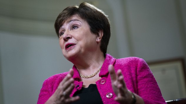 Кристалина Георгиева, управляващ директор на МВФ. Снимка: Bloomberg LP