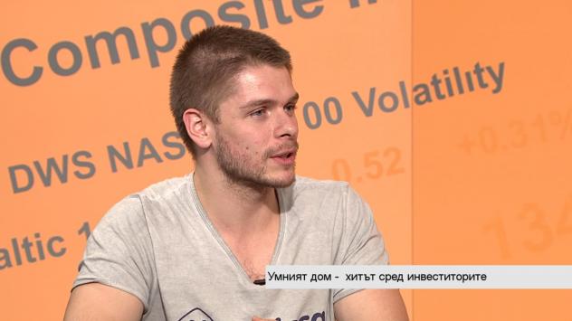 Любомир Янчев, изпълнителен директор на MClimate. Снимка: Bloomberg TV Bulgaria