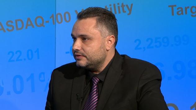 Петър Петков, член на УС на Национално сдружение на търговците и превозвачите на горива. Снимка: Bloomberg TV Bulgaria 