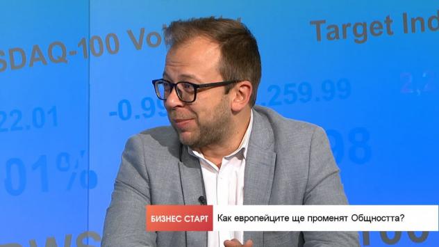 Теодор Стойчев, ръководител на Бюрото на ЕП в България. Снимка: Bloomberg TV Bulgaria 