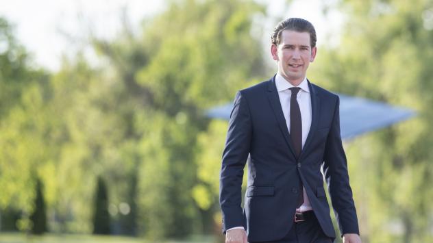 Канцлерът на Австрия Себастиан Курц. Снимка: Jasper Juinen/Bloomberg