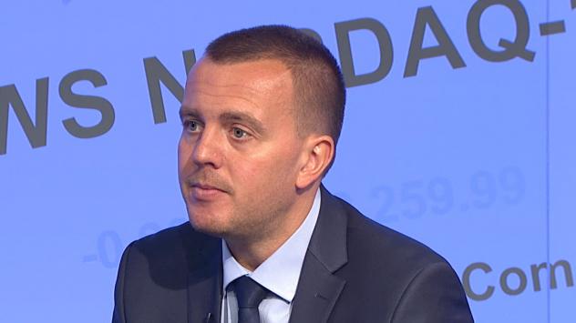 Петър Ганев, старши изследовател в Института за пазарна икономика. Снимка: Bloomberg TV Bulgaria