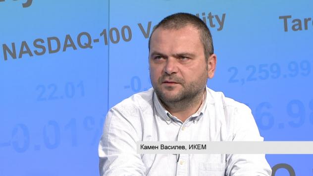 Камен Василев, Българска асоциация електрически превозни средства. Снимка: Bloomberg TV Bulgaria