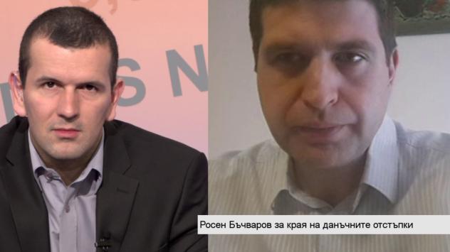 Росен Бъчваров, говорител на Националната агенция за приходите. Снимка: Bloomberg TV Bulgaria