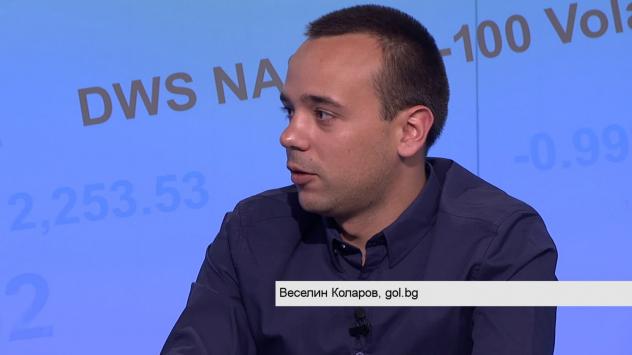 Веселин Коларов, gol.bg. Снимка: Bloomberg TV Bulgaria 