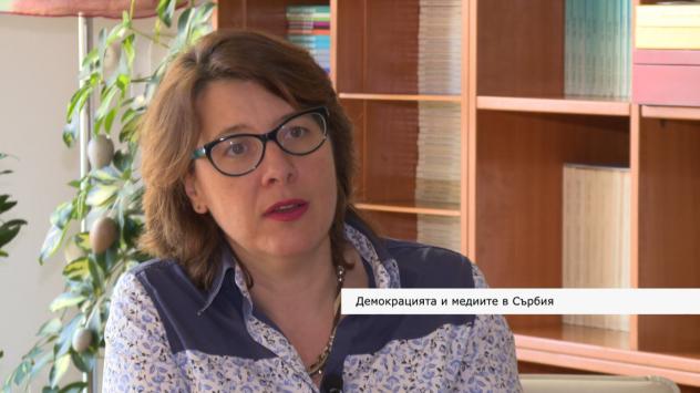 Весела Чернева, директор на българския офис на Европейския съвет по външна политика. Снимка: Bloomberg TV Bulgaria