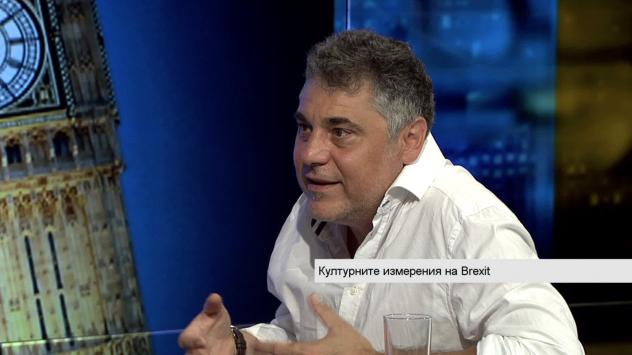 Алек Попов, писател. Снимка: Bloomberg TV Bulgaria