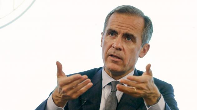 Управителят на BOE Марк Карни. снимка:  Luke MacGregor/Bloomberg