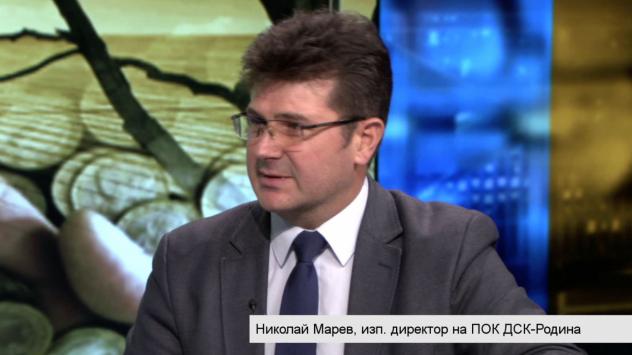 Изпълнителният директор на пенсионно-осигурителна компания &quot;ДСК - Родина&quot; Снимка: Bloomberg TV Bulgaria