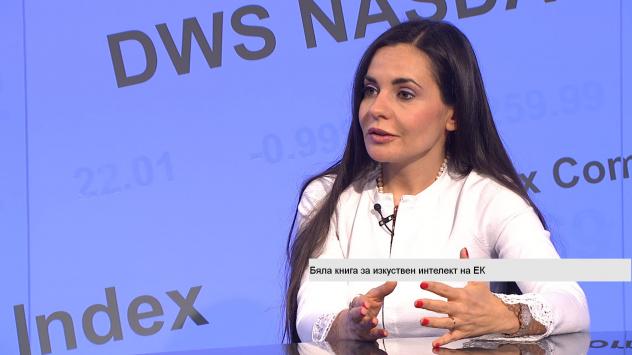 д-р Мариана Тодорова, футуролог. Снимка: Bloomberg TV Bulgaria