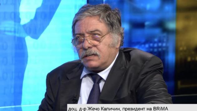 Доц. Жечо Каличин, председател на BRiMA. Снимка: Bloomberg TV Bulgaria