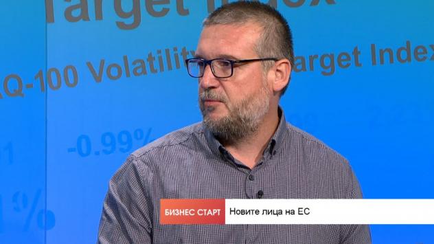 Димитър Събев, икономист и журналист. Снимка: Bloomberg TV Bulgaria 