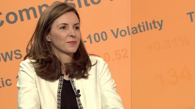  Илияна Цанова, зам.-директор на Европейския фонд за стратегически инвестиции (ЕФСИ). Снимка: Bloomberg TV Bulgaria