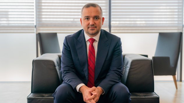 Фатих Карахан, управител на Турската централна банка. Снимка:  Давид Ломбейда/Bloomberg