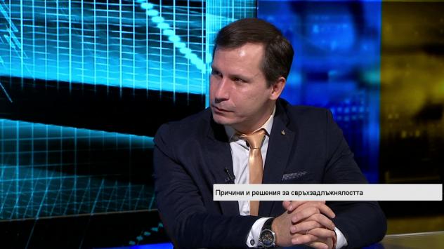 Д-р Александър Апостолов, инвестицонен анализатор, В развитие. Снимка: Bloomberg TV Bulgaria