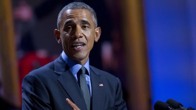 Барак Обама, президент на САЩ. Снимка: Андрю Харър/Bloomberg