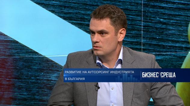 Илия Кръстев, изп. директор на &quot;A Data Pro&quot;. Снимка: Bloomberg TV Bulgaria