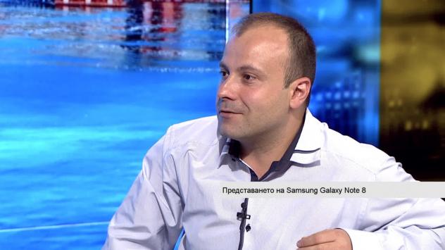 Бойчо Попов, главен редактор на Investor.bg. Снимка: Bloomberg TV Bulgaria