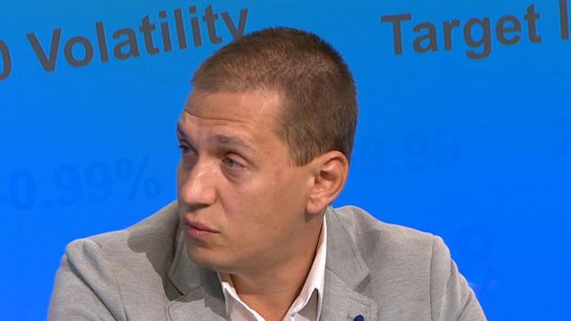 Д-р Веселин Грозданов, член на УС на клъстер &quot;Зелен транспорт&quot;. Снимка: Bloomberg TV Bulgaria