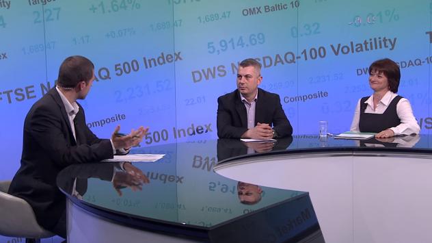 Драгомира Шулева и Стойне Василев. Снимка: Bloomberg TV Bulgaria