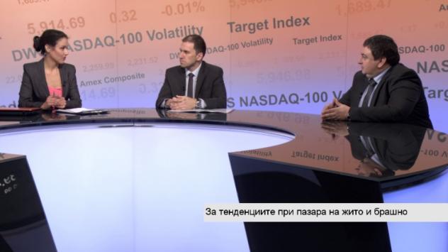 Илия Великов, управител и търговски директор, и Стефан Христосков, управител и финансов директор на &quot;Гудмилс България&quot;. Снимка: Bloomberg TV Bulgaria 