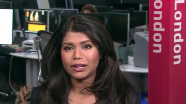 Кумута Раманатан от Bloomberg в Лондон. Снимка: Bloomberg TV Bulgaria