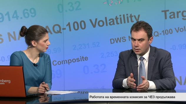 Жельо Бойчев, председател на временната комисия за продажбата на ЧЕЗ. Снимка: Bloomberg TV Bulgaria
