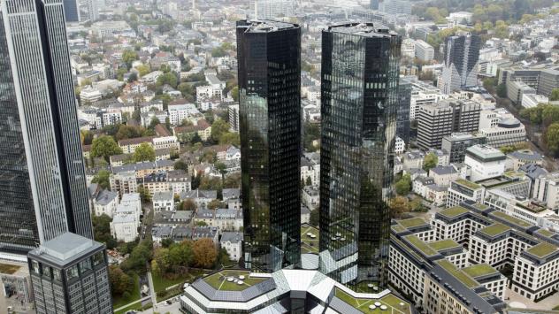 Седалището на Deutsche Bank AG във Франкфурт