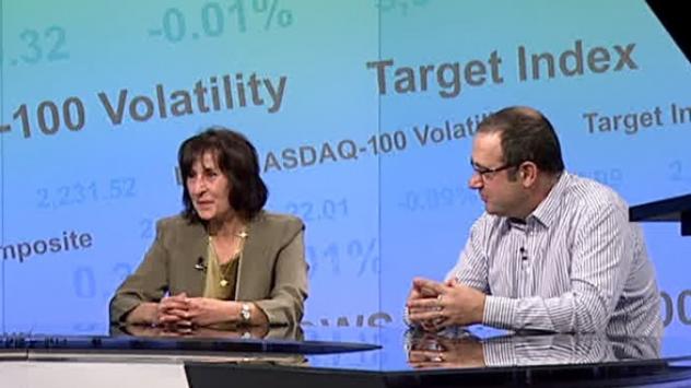 Доц. д-р инж. Стела Стефанова, директор на ТУЕС, и Любомир Чорбаджиев, старши преподавател. Снимка: Bloomberg TV Bulgaria