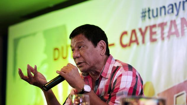 Родриго Дутерте, новият президент на Филипините. Снимка: Bloomberg TV B ulgaria