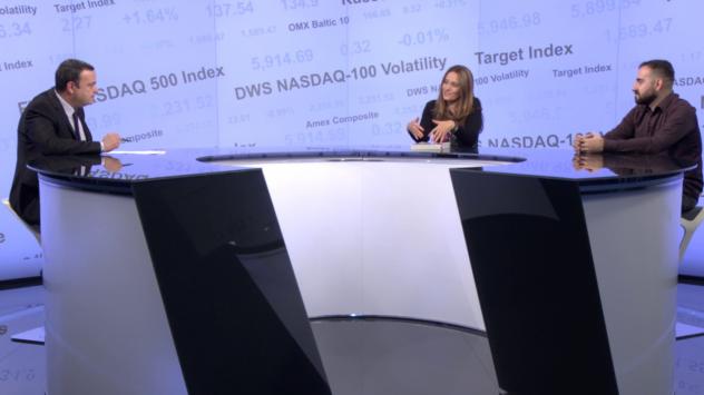 Ганета Сагова и Петър Теодосиев. Снимка: Bloomberg TV Bulgaria