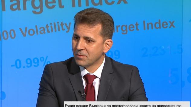 Кирил Темелков, експерт, Българска газова асоциация. Снимка: Bloomberg TV Bulgaria