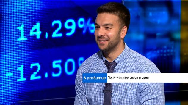 Мартин Митренцев, форекс анализатор. Снимка: Bloomberg TV Bulgaria