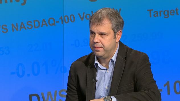 Тодор Галев, старши анализатор в Икономическата програма на ЦИД. Снимка: Bloomberg TV Bulgaria