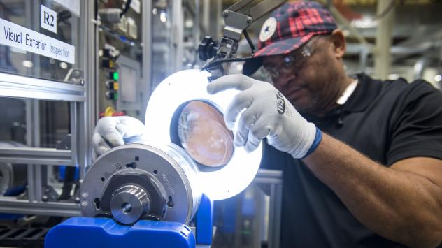 Завод на Toshiba в Хюстън, Тексас. Снимка: Matthew Busch/Bloomberg