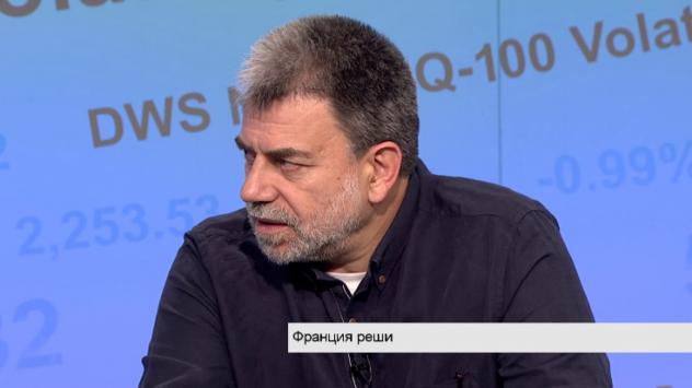 Проф. д-р Димитър Веселинов от Софийския университет. Снимка: Bloomberg TV Bulgaria